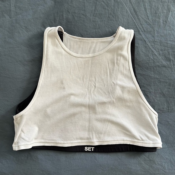 SET - Sportbody Layered Tank Bra - Picture 1 of 3